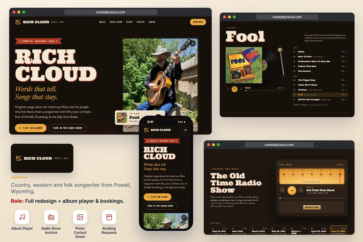 Rich Cloud website