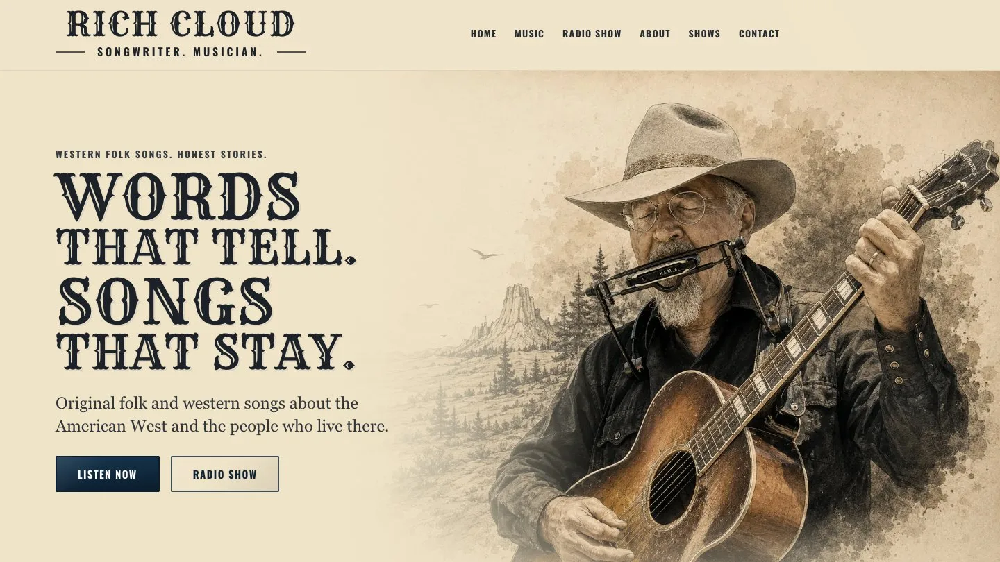 Rich Cloud website