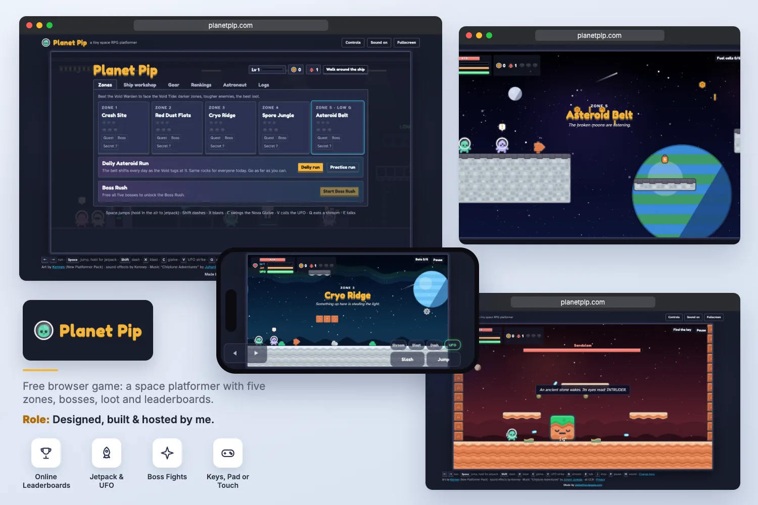 Planet Pip website